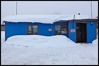 Post Office, Coldfoot. Alaska, USA (color)