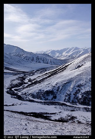 Brooks Range from Atigun Pass. Alaska, USA (color)