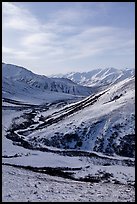 Brooks Range from Atigun Pass. Alaska, USA (color)