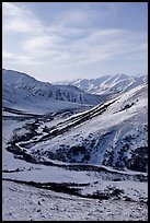 Brooks Range from Atigun Pass. Alaska, USA