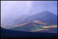 Storm on mountains. Alaska, USA ( color)