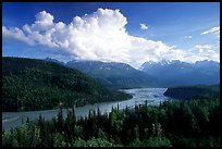 Matanuska River Valley. Alaska, USA (color)