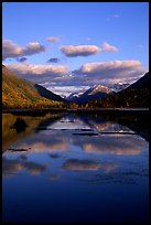 Tern Lake in late afternoon. Alaska, USA