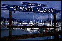 Seward harbor. Seward, Alaska, USA ( color)