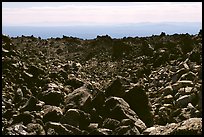 Lava fields, Glass Mountain. California, USA