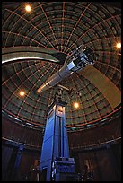 Telescope and Dome, Lick Observatory. San Jose, California, USA ( color)