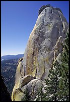 Granite pinnacle, the Needles. Giant Sequoia National Monument, Sequoia National Forest, California, USA