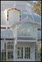 Conservatory of the Flowers, Golden Gate Park. San Francisco, California, USA