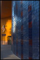 Tech Museum of Innovation entrance, late afternoon. San Jose, California, USA