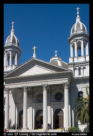 Saint Joseph Cathedral. San Jose, California, USA (color)