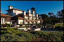 Spanish Bay Inn, Pebble Beach. California, USA (color)