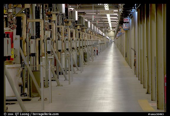 Klystron Gallery, Stanford Linear Accelerator. Stanford University, California, USA