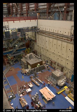 Detector room, Stanford Linear Accelerator. Stanford University, California, USA