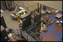 Command terminals and detector room, Stanford Linear Accelerator. Stanford University, California, USA ( color)