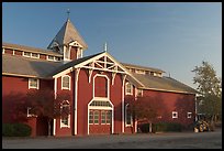 Red Barn, late afternoon. Stanford University, California, USA ( color)