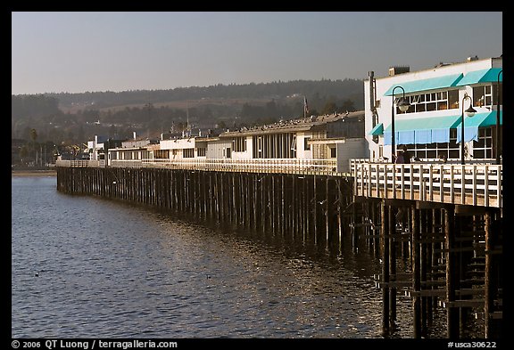 Santa Cruz Wharf. Santa Cruz, California, USA (color)