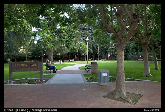 Freemont Park. Menlo Park,  California, USA