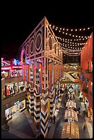 Triangular facade of the Palazzo, Horton Plaza. San Diego, California, USA ( color)