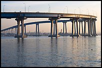 Span of the Bay Bridge, Coronado. San Diego, California, USA ( color)