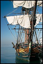 HMS Surprise, used in the movie Master and Commander, Maritime Museum. San Diego, California, USA ( color)