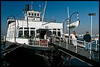 The Berkeley, a 1898 steam ferryboat that operated for 60 years in the SF Bay, Maritime Museum. San Diego, California, USA ( color)