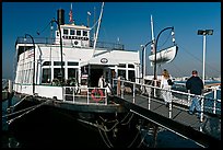 The Berkeley, a 1898 steam ferryboat that operated for 60 years in the SF Bay, Maritime Museum. San Diego, California, USA (color)