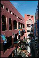 Westfield Horton Plaza designed by Jon Jerde. San Diego, California, USA