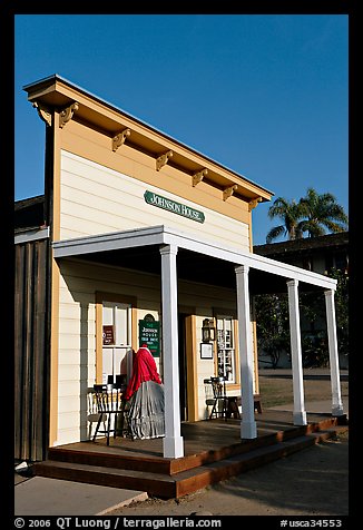 Johnson house, Old Town State Historic Park. San Diego, California, USA