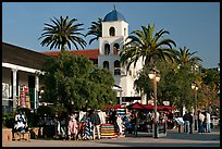 Street, Old Town State Historic Park. San Diego, California, USA