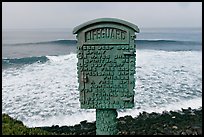 Oceanside memorial. La Jolla, San Diego, California, USA (color)