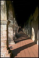 Corridor. San Juan Capistrano, Orange County, California, USA