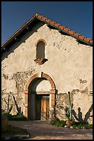 Soldiers barracks. San Juan Capistrano, Orange County, California, USA (color)