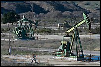 San Ardo Oil field. California, USA