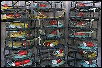 Crab traps. Morro Bay, USA (color)