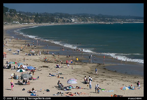 New Brighton State Beach, afternoon, Capitola. Capitola, California, USA