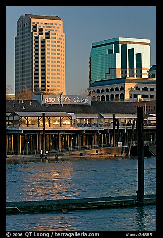 Sacramento Riverfront. Sacramento, California, USA (color)