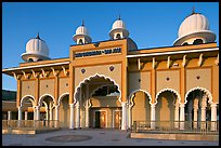 Sikh Gurdwara Temple, afternoon. San Jose, California, USA (color)