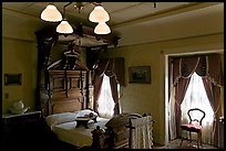 Room where Mrs Winchester died. Winchester Mystery House, San Jose, California, USA ( color)