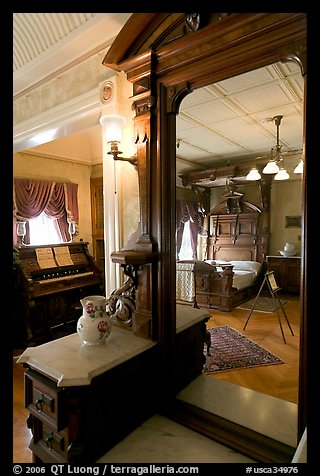 Last room of Sarah Winchester. Winchester Mystery House, San Jose, California, USA (color)