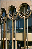 Center for performing arts detail. San Jose, California, USA (color)