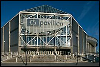 HP Pavilion, afternoon. San Jose, California, USA (color)