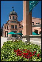 Center for Performing Arts, Castro Street, Mountain View. California, USA (color)