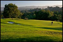 Stanford Golf Course. Stanford University, California, USA (color)