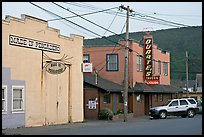 Main street, Pescadero. San Mateo County, California, USA