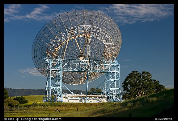 Astronomical Antenna known as The Dish. Stanford University, California, USA