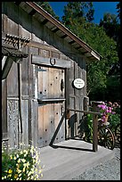 Barn-style shop, Allied Arts Guild. Menlo Park,  California, USA ( color)