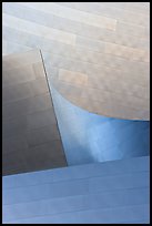 Facade detail, Walt Disney Concert Hall. Los Angeles, California, USA