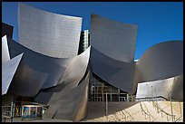 Main entrance of the Walt Disney Concert Hall. Los Angeles, California, USA