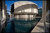 Pavilion in the Music Center. Los Angeles, California, USA ( color)