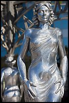 Statue of actress  Dorothy Dandridge. Hollywood, Los Angeles, California, USA